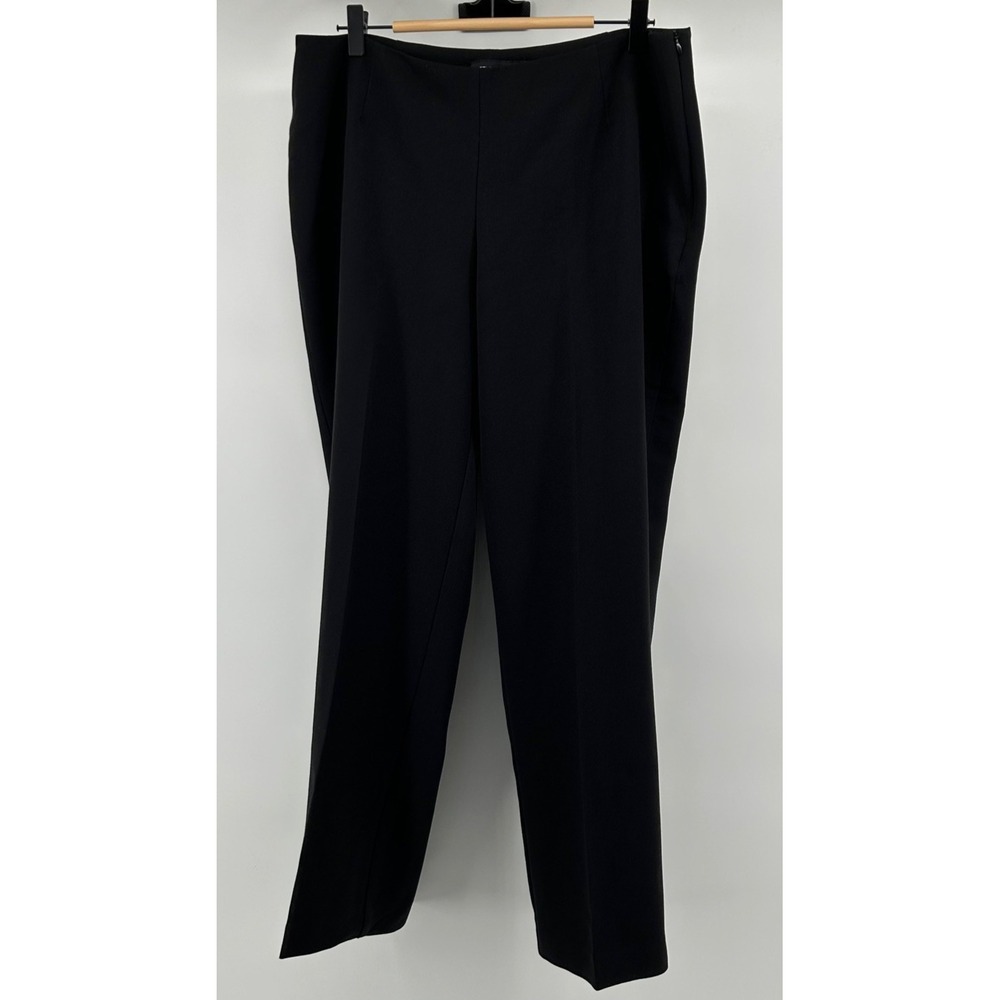Little Black Pant Womens 14.3 FitLogic‎ Black Dress Pants Work Formal Capsule